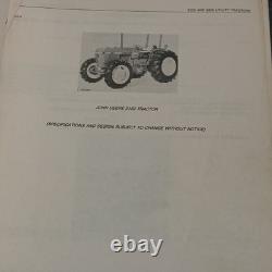 Genuine John Deere 2150 2255 Tractor Parts Catalog Manual Book PC-4182