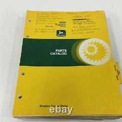 Genuine John Deere 4020 Tractor Parts Catalog PC-859 1980 Dealer Service