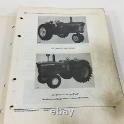 Genuine John Deere 4020 Tractor Parts Catalog PC-859 1980 Dealer Service