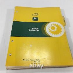 Genuine John Deere 4240 Tractor Parts Catalog PC-1611 Dealer 1978