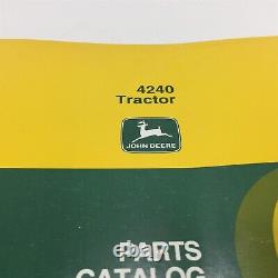 Genuine John Deere 4240 Tractor Parts Catalog PC-1611 Dealer 1978