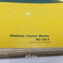 Genuine John Deere 4240 Tractor Parts Catalog PC-1611 Dealer 1978