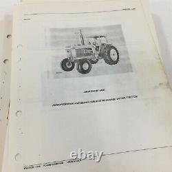 Genuine John Deere 4430 Tractor Parts Catalog PC-1295 1982 Dealer Service