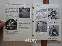 Genuine John Deere 450 B Jd450b Crawler Tractor Service Repair Parts Manual Set