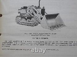 Genuine John Deere 450 B Jd450b Crawler Tractor Service Repair Parts Manual Set