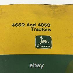 Genuine John Deere 4650 4850 Tractor Parts Catalog PC-1902 1982 Dealer Service