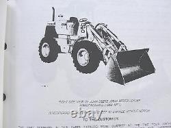 Genuine John Deere 644 Jd644 Tractor Loader Parts Catalog Manual Good One
