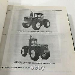 Genuine John Deere 8450 8650 Tractor Parts Catalog PC-1875 1981 Dealer Service