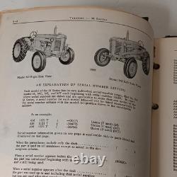 Genuine John Deere Model M series Tractor Parts Catalog PC848