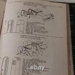 Genuine John Deere Model M series Tractor Parts Catalog PC848