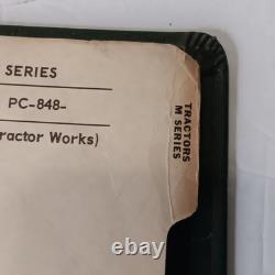 Genuine John Deere Model M series Tractor Parts Catalog PC848