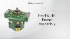 Hydraulic Pump Ar103033 Ar103036 Fits John Deere Fits Jd 1020 1520 2030 2040 244