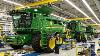 Inside The John Deere Combine Factory The Production Line