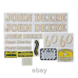 JD 60 Vinyl Cut Decal Set-Fits John Deere Tractor 60