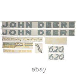 JD 620 Vinyl Cut Decal Set-Fits John Deere Tractor 620