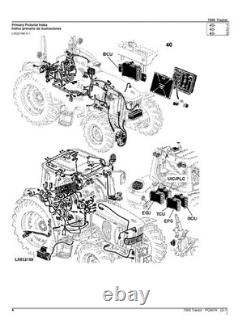 JOHN DEERE 7500 TRACTOR PARTS CATALOG MANUAL Worldwide