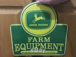 JOHN DEERE Parts Service Tractor Metal Farm Equipment Signs Tractors