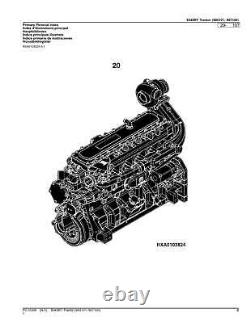 John Deer 8345rt Tractor Parts Catalog Manual #3