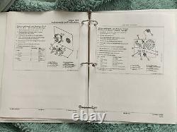 John Deere 1023E 54D 60D tractor service repair manual & parts manual & binder