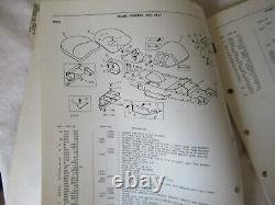 John Deere 110 110H lawn & garden tractor parts catalog book PC-855