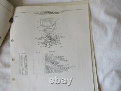 John Deere 110 110H lawn & garden tractor parts catalog book PC-855