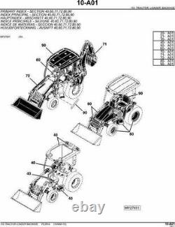 John Deere 110 Tlb Tractor Loader Backhoe Parts Catalog Manual Pc2914
