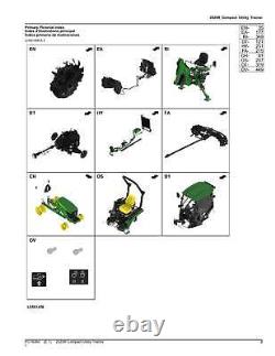 John Deere 2025r Tractor Parts Catalog Manual #3