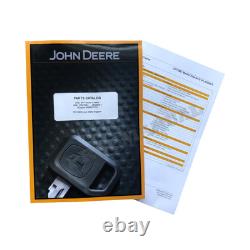 John Deere 210l Ep Tractor Loader Parts Catalog +! Bonus