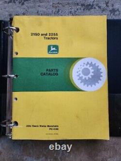 John Deere 2150 & 2255 Tractor Parts Manual Catalog PC4182