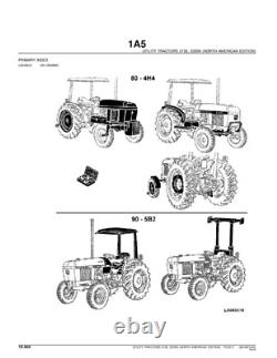 John Deere 2155 2355n Tractor Parts Catalog Manual