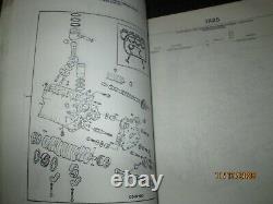 John Deere 2355 and 2555 Tractor Parts Manual Catalog Book Original 1989 OEM