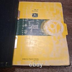 John Deere 2510 And 3010 Parts Catalogs Inside A Genuine John Deere Binde