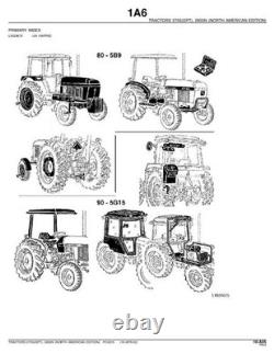 John Deere 2755 2855n Tractor Parts Catalog Manual