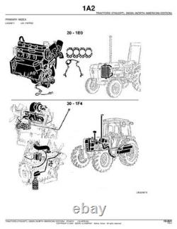 John Deere 2755 2855n Tractor Parts Catalog Manual