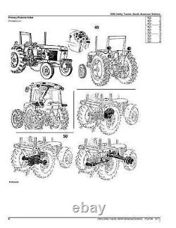 John Deere 2950 Tractor Parts Catalog Manual