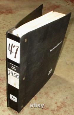 John Deere 2950 Tractor Parts Catalog Manual Book PC-4189 JD 4-87 ORIGINAL