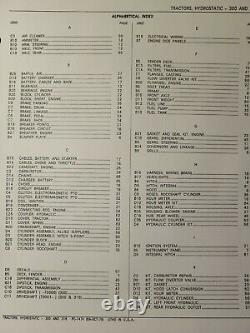 John Deere 300 & 316 1cyl 16 hp Kohler Lawn Garden Tractor Parts Manual PC-1474