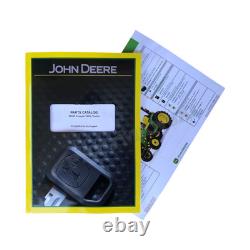 John Deere 3032e Compact Utility Tractor Parts Catalog Manual +! Bonus
