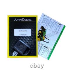 John Deere 3038e Compact Utility Tractor Parts Catalog Manual +! Bonus