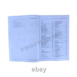 John Deere 3038e Compact Utility Tractor Parts Catalog Manual +! Bonus