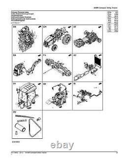 John Deere 3039r Tractor Parts Catalog Manual