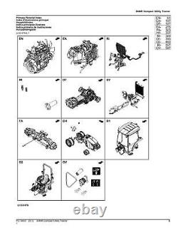 John Deere 3046r Tractor Parts Catalog Manual Pc13403