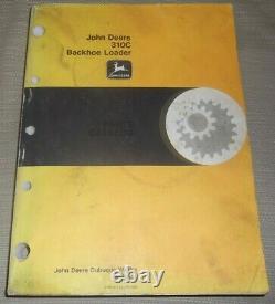 John Deere 310c Backhoe Loader Tractor Parts Manual Book Catalog Pc-2068