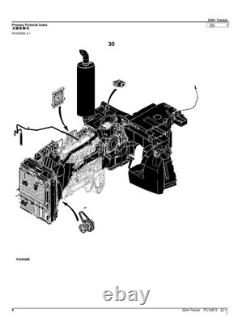 John Deere 3204 Tractor Parts Catalog Manual
