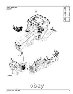 John Deere 3204 Tractor Parts Catalog Manual
