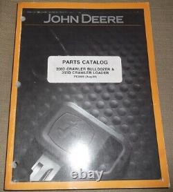 John Deere 350d 355d Crawler Tractor Dozer Loader Parts Book Manual Pc-2089