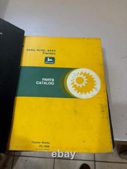 John Deere 4040 4240 4440 Tractor Original Parts Catalog Manual Guide PC1898