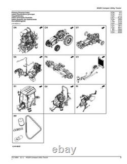 John Deere 4052r Tractor Parts Catalog Manual