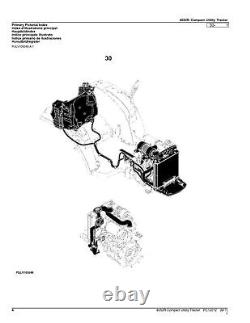 John Deere 4052r Tractor Parts Catalog Manual #1