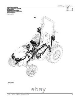 John Deere 4052r Tractor Parts Catalog Manual #1